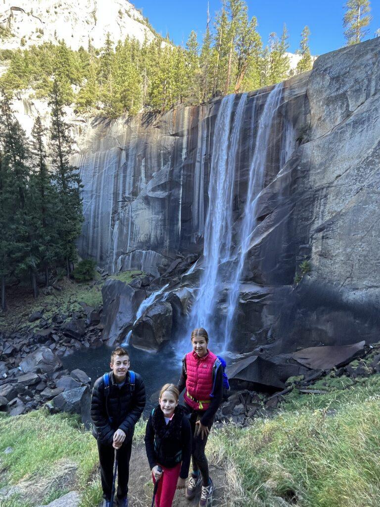 Vernal and Nevada Falls