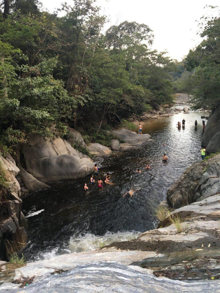 natural springs at Balneario Pasabien